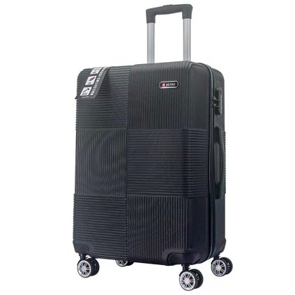 cestovný kufor METRO LLTC3/3-L ABS - čierna