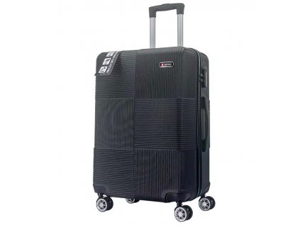 cestovný kufr METRO LLTC3/3-M ABS - čierna