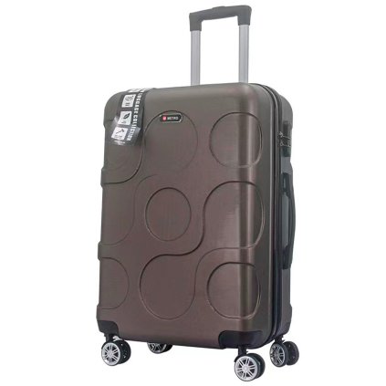 cestovný kufor METRO LLTC4/3-L ABS - hnedá