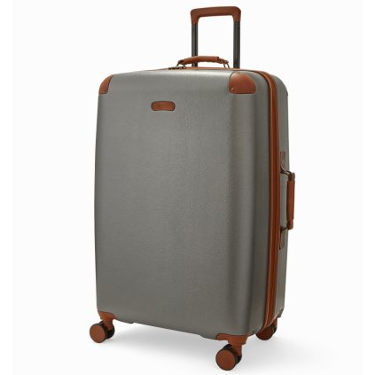 cestovný kufor ROCK TR-0219/4-L ABS/PC - šedá