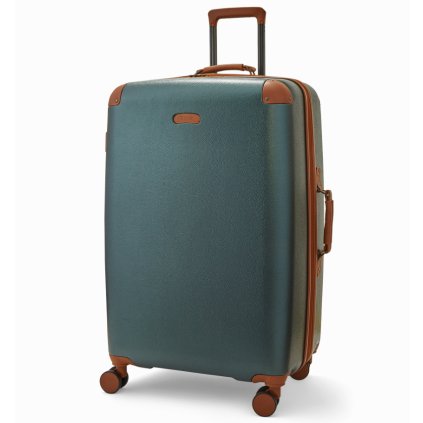 cestovný kufor ROCK TR-0219/4-L ABS/PC - zelená