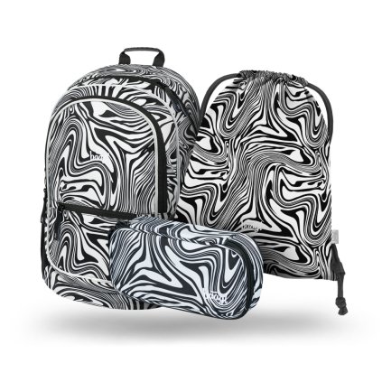 BAAGL SET 3 Core Mixture: batoh, peračník, vrecúško