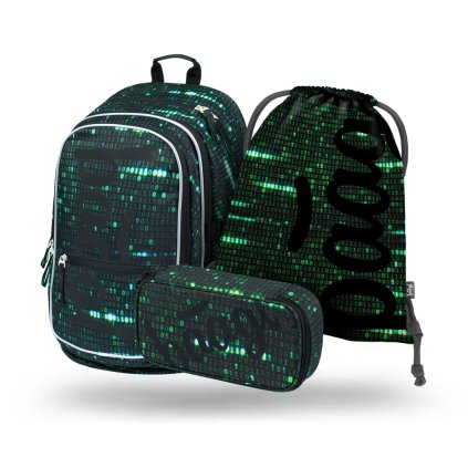 BAAGL SET 3 Core Numbers: batoh, peračník, vrecúško