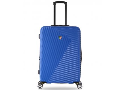 cestovný kufr TUCCI T-0118/3-M ABS - modrá