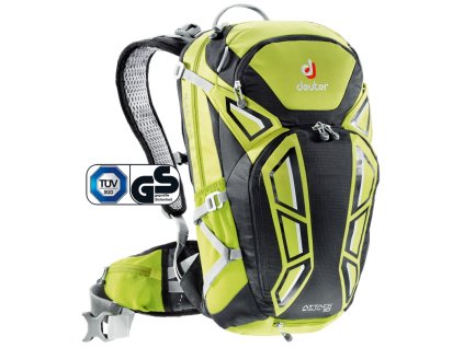 Deuter Attack Enduro 16 apple-black - batoh + LED Svítilna