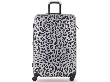 cestovný kufr TUCCI T-0158/3-L Winter Leopard