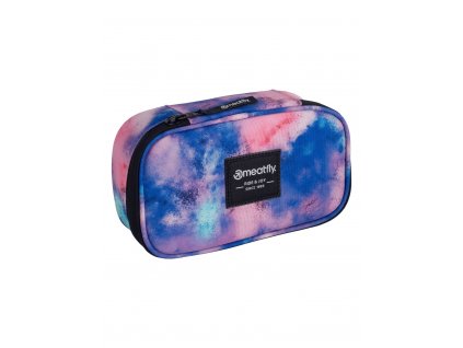 Meatfly pouzdro XL Pencil Case Peach Aquarel