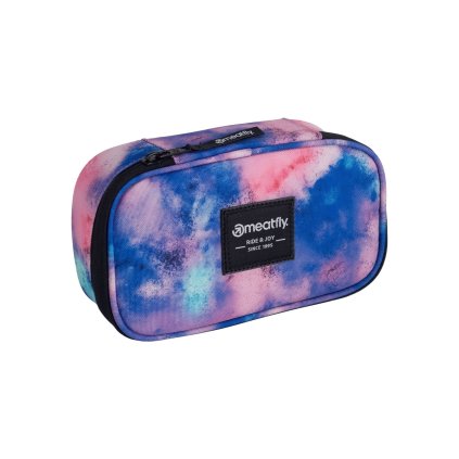 Meatfly puzdro XL Pencil Case Peach Aquarel