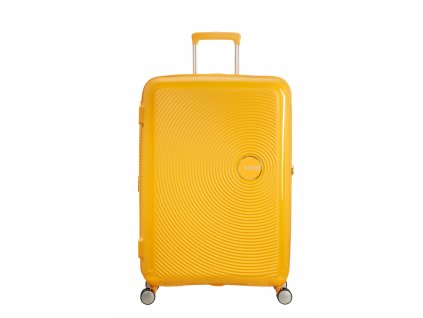 American Tourister SOUNDBOX SPINNER 77 EXP Golden Yellow