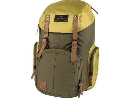 NITRO batoh WEEKENDER golden mud + LED Svítilna