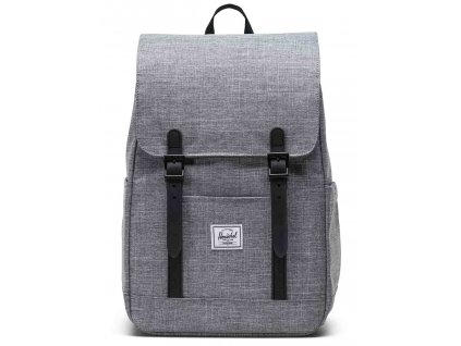 Herschel Retreat™ Small New - Raven Crosshatch