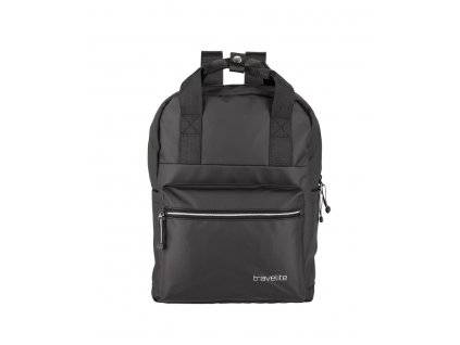 Travelite Basics Canvas Backpack Black 11l