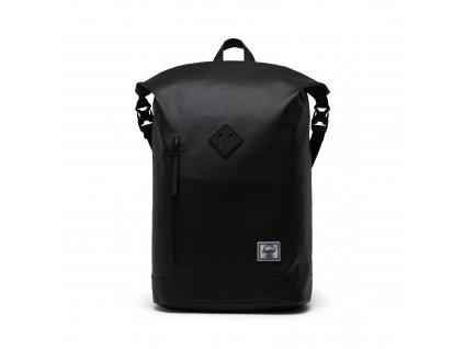 Herschel Roll Top Backpack Black