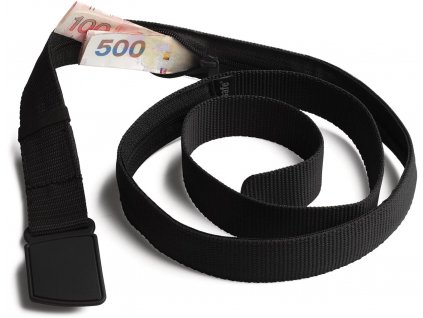 Pacsafe pásek CASHSAFE WALLET BELT black