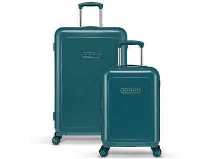 SUITSUIT Sada cestovných kufrů S, L TR-6255/2 Blossom Hydro Blue