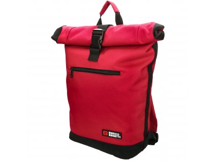 Enrico Benetti Amsterdam Notebook Backpack Red 15l