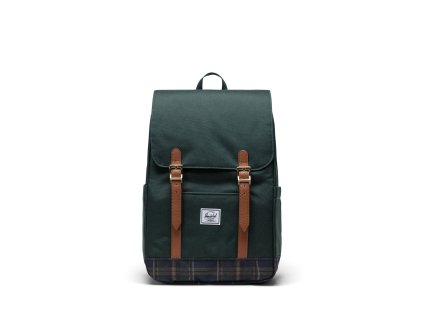 Herschel Retreat™ Small New - Darkest Spruce Winter Plaid 15l