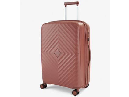cestovný kufr ROCK Infinity M PP - růžová