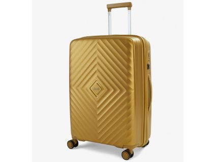 cestovný kufr ROCK Infinity M PP - zlatá