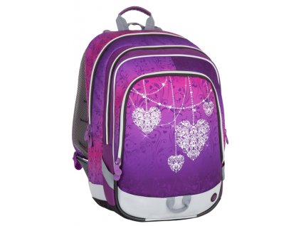Bagmaster ALFA 7 A VIOLET/PINK + LED Čelovka 3W