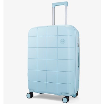 Cestovný kufor ROCK Pixel M PP - svetlomodrá