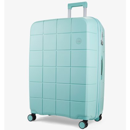Cestovný kufor ROCK Pixel L PP - svetlozelená