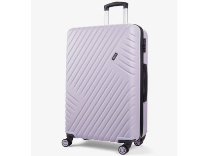 cestovný kufr ROCK Santiago L ABS - fialová