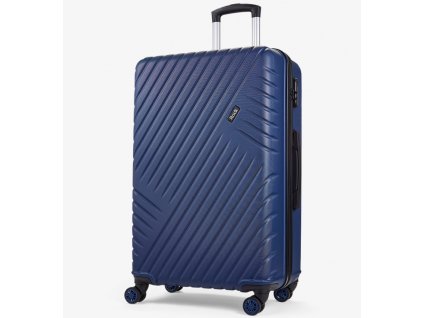 cestovný kufr ROCK Santiago L ABS - tmavo modrá