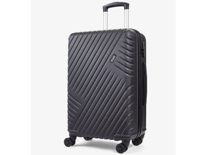 cestovný kufr ROCK Santiago M ABS - čierna