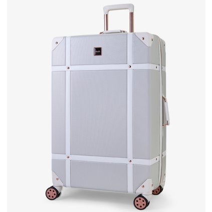 Cestovný kufor ROCK TR-0193/3-L ABS - sivá