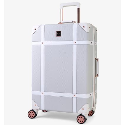 Cestovný kufor ROCK TR-0193/3-M ABS - sivá