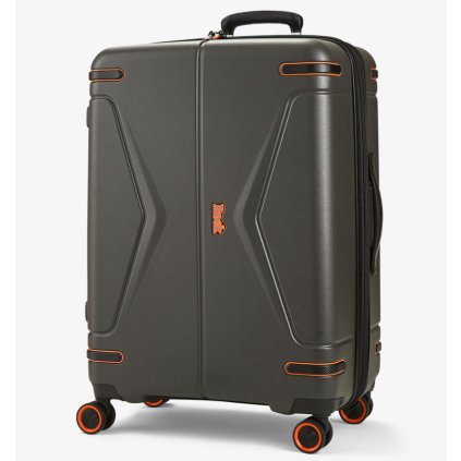 Cestovný kufor ROCK TR-0251/3-M ABS - charcoal