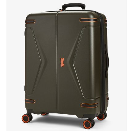 Cestovný kufor ROCK TR-0251/3-M ABS - khaki