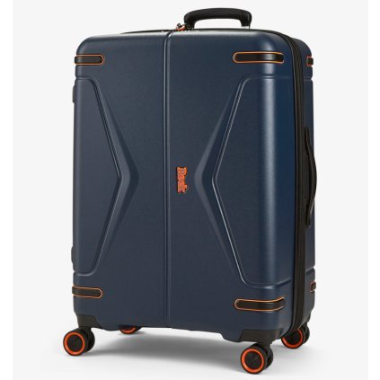 Cestovný kufor ROCK TR-0251/3-M ABS - tmavo modrá