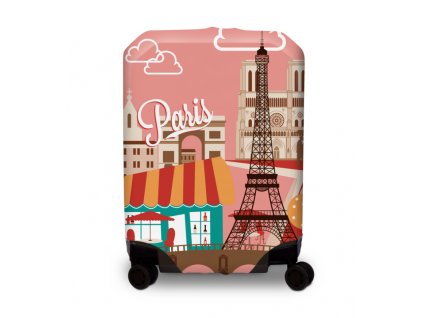 BG Berlin Hug Cover L Paris - Obal na kufor