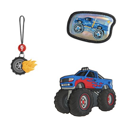 Doplnková sada obrázkov MAGIC MAGS Monster Truck Rocky k aktovkám GRADE, SPACE, CLOUD, 2IN1 a KID
