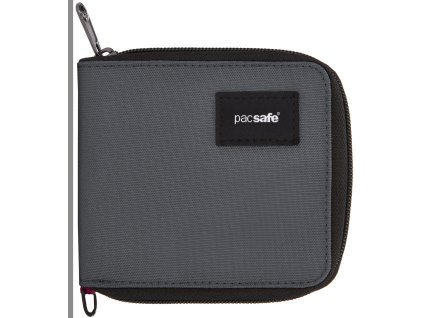 Pacsafe Peňaženka RFIDSAFE ZIP AROUND WALLET slate