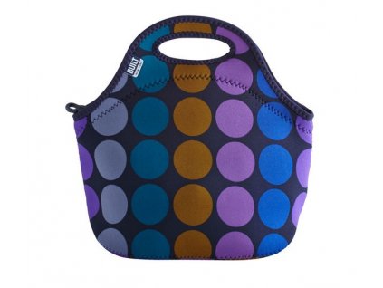 Built Gourmet Getaway Lunch Tote Plum Dot