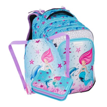 Bagmaster LUMI 24 A malý školský set pre prvákov – morská panna