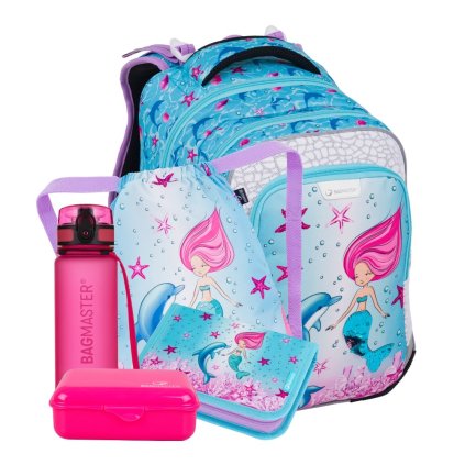 Bagmaster LUMI 24 A veľký školský set pre prvákov – morská panna
