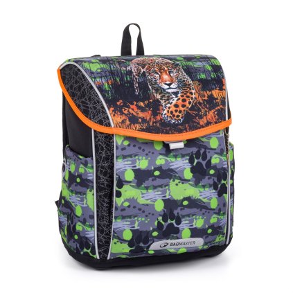 Bagmaster PRIM 24 B školská aktovka – leopard