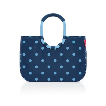 Reisenthel Loopshopper L Frame Mixed Dots Blue