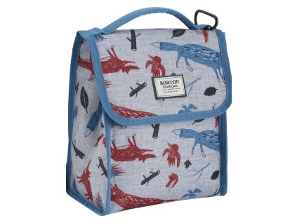 Burton LUNCH SACK BIG BAD WOLF PRINT