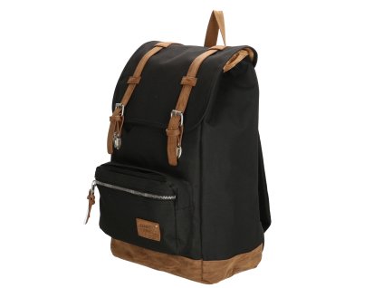 Enrico Benetti Santiago 17" Notebook Backpack 23 l Black