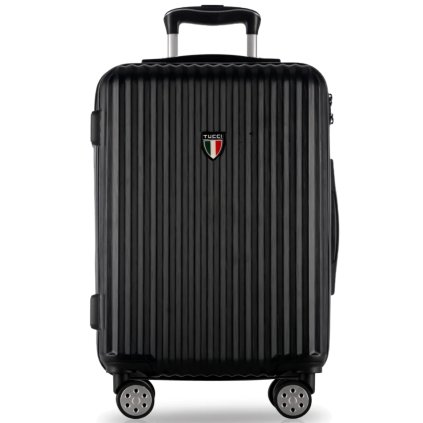 cestovný kufor TUCCI Banda T-0274/3-L ABS - čierna