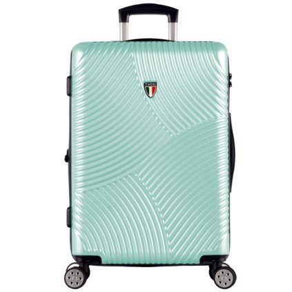 cestovný kufor TUCCI Srotolare T-0277/3-L ABS - zelená