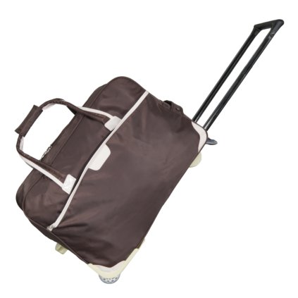 cestovná taška na kolieskach METRO LL241/20" - hnedá