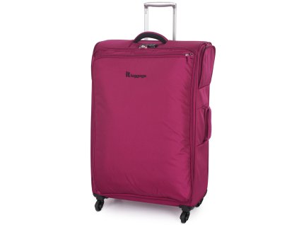 cestovný kufor IT Luggage Carry-Tow TR-1157/3-L - červená + LED Svítilna