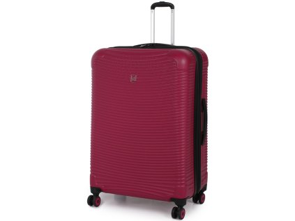cestovný kufor IT Luggage HORIZON TR-1500/3-L DUR - vínová + LED Svítilna