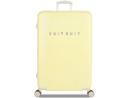 cestovný kufor SUITSUIT® TR-1220/3-L - Fabulous Fifties Mango Cream + LED Čelovka 3W